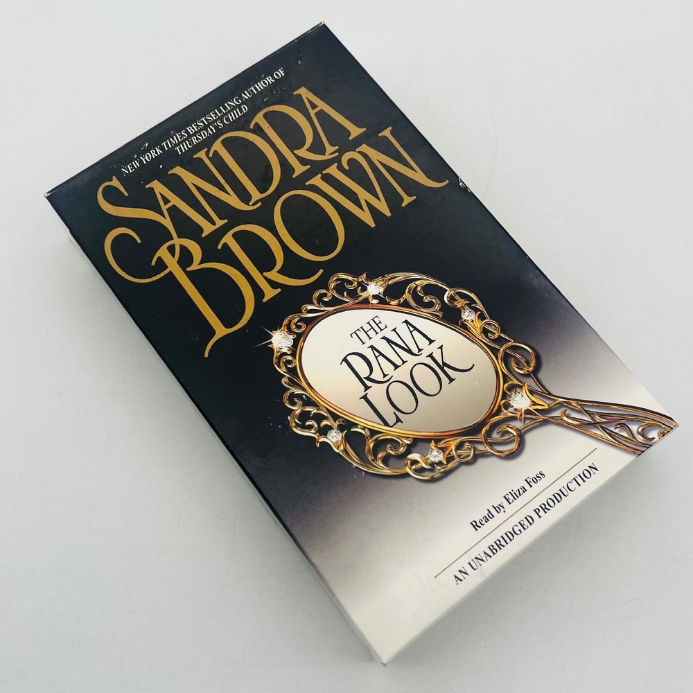 Sandra Brown The Rana Look Unabridged Audiobook 3 Cassettes Read by Eliza Foss